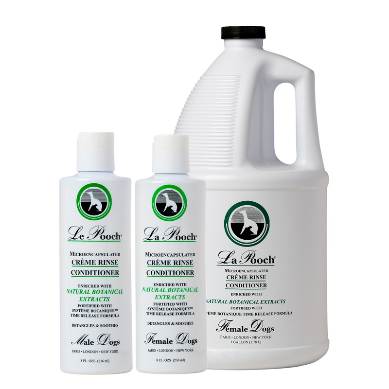 Shampoings de toilettage naturel pour chien presentes dans la boutique