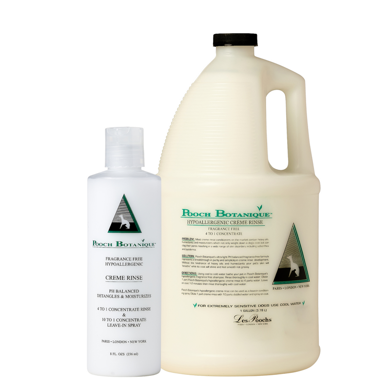 Shampoings de toilettage naturel pour chien presentes dans la boutique